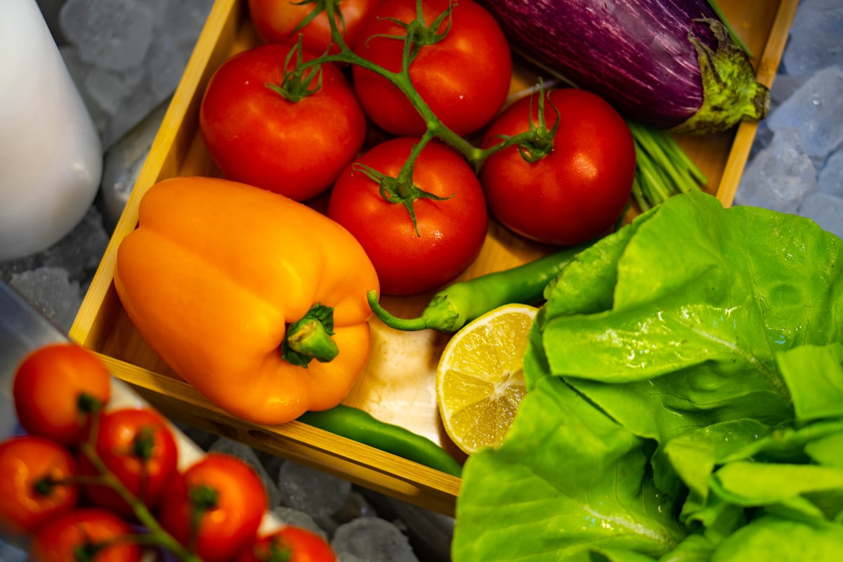 Frutas y verduras ricas en vitaminas y minerales